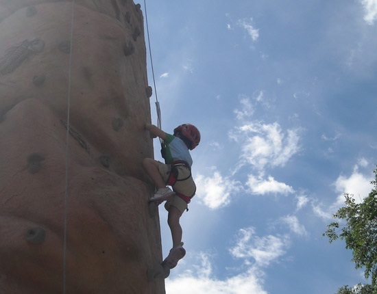 A great fit for this age group, our 26-foot  tower is the newest in town!